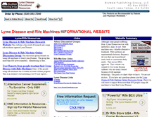 Tablet Screenshot of info.lymebook.com